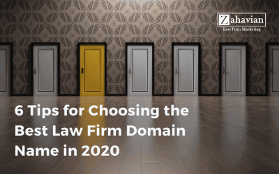 6 Tips for Choosing the Best Law Firm Domain Name in 2020